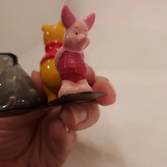 Disney Store Lot of 3 Bone China Winnie the Pooh Figurines - Picture 9 of 9